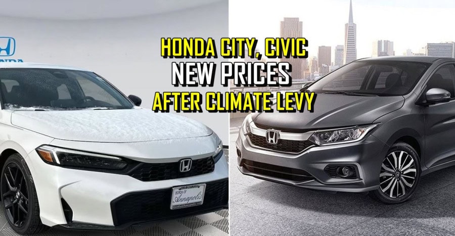 Honda City Civic Expected Prices In Pakistan From July 2025 After New Taxes