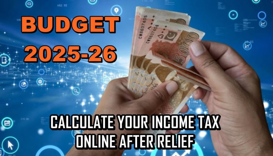 Income Tax Calculator Pakistan 2025 26