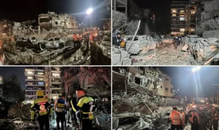 Iran Israel Conflict Photos Videos Reveal Destruction From Iranian Missile Barrage
