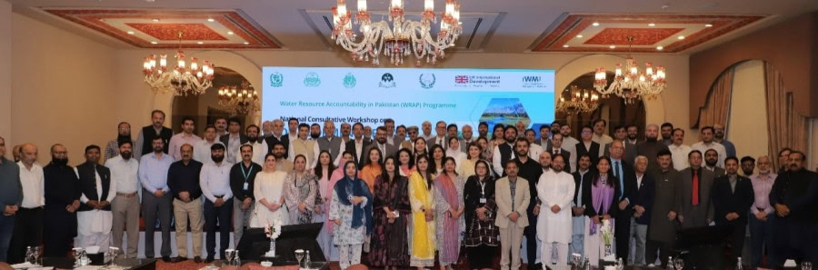 Iwmi Pakistan Govt Join Hands To Develop National Water Assessment Guidelines