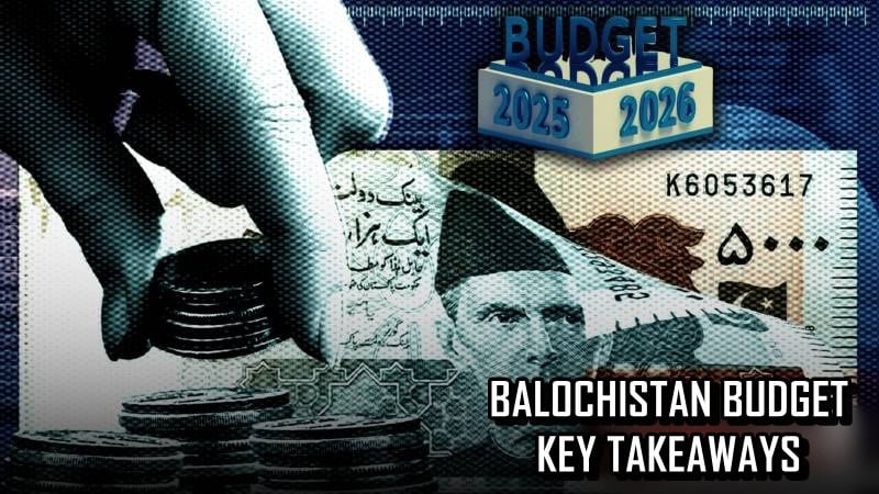 Key Takeaways From Balochistan Budget For Fy 2025 26