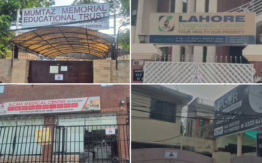 Laser Clinic Bake Bite Among 95 Sealed In Lahore