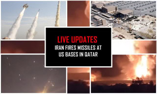 Live Updates Iran Attacks Us Military Bases In Qatar Iraq