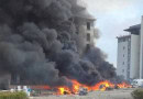 Massive Damage Fires Near Microsoft Office As Iran Rains Ballistic Missiles On Southern Israel