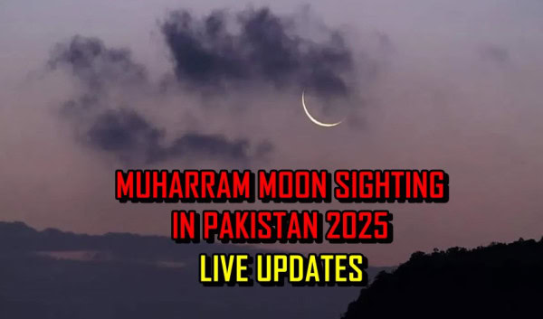Muharram Moon Sighting In Pakistan Live Updates