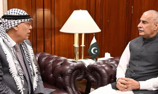 Na Speaker Highlights Gaza Humanitarian Crisis In Meeting With Palestinian Ambassador