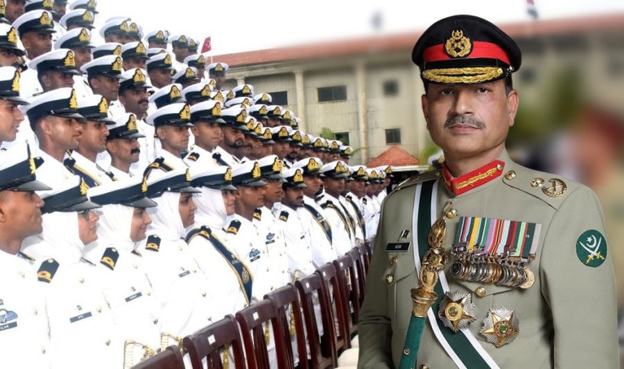 Nations Trust Rests On Your Shoulders Field Marshal Fires Up Future Naval Warriors