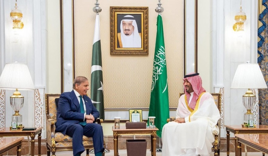 Pm Shehbaz Meets Crown Prince Mbs Amid Efforts To Boost Pak Saudi Ties