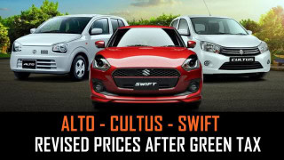 Suzuki Alto Cultus Swift Revised Prices In Pakistan After New Green Tax