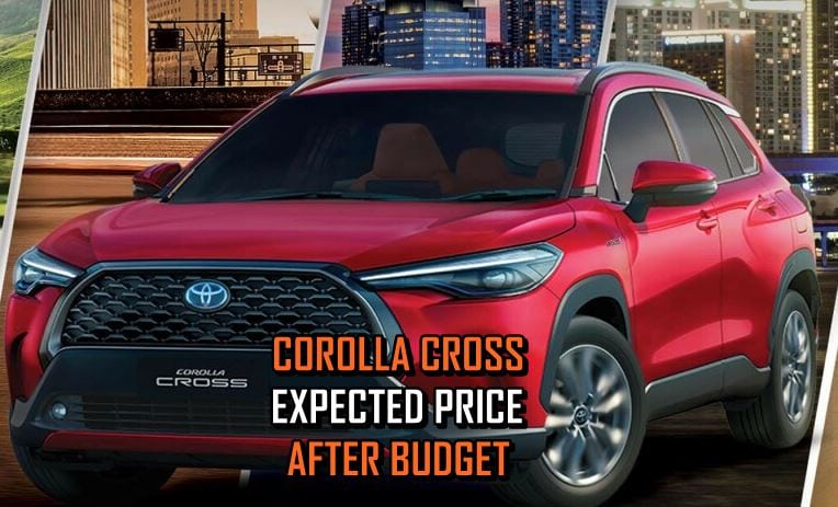 Toyota Corolla Cross Expected Price In Pakistan After New Sales Tax In Budget 2025 26