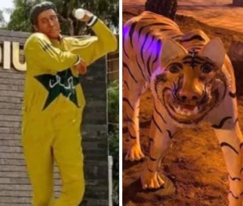 Wasim Akram Reacts To Viral Statue Controversy