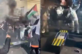 All Boys Fans Protest For Palestine At Argentine Football Match