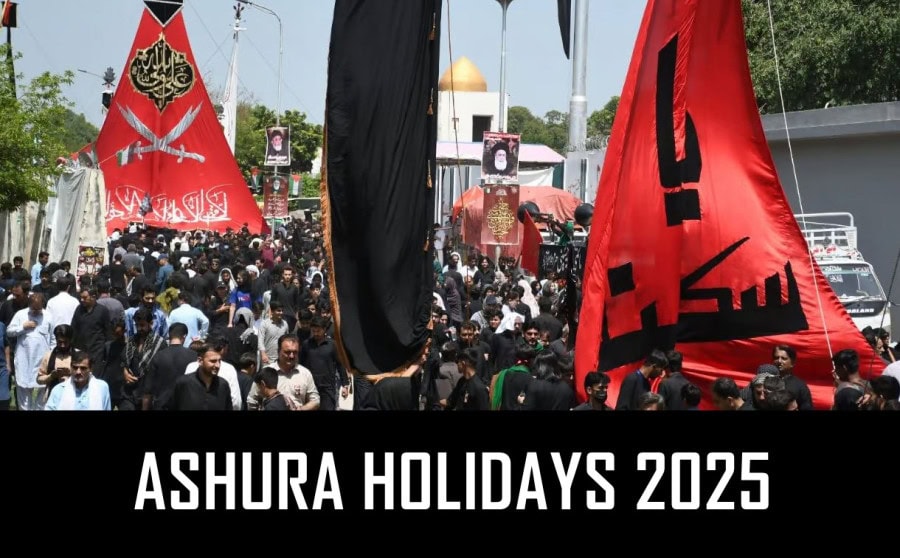 Ashura Holidays 2025 Notification