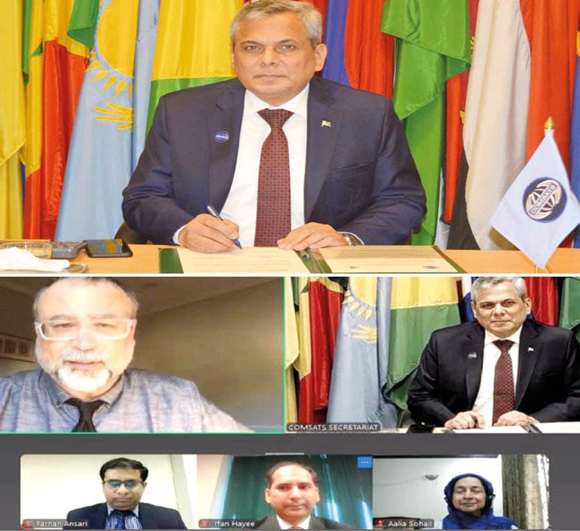 Comsats And Aips Renew Agreement For Academic Cooperation In St Capacity Building