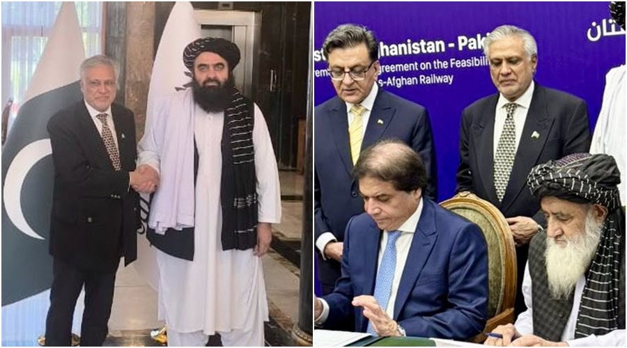 Deputy Pm Dar Leads Signing Of Historic Rail Pact Linking Central Asia To Pakistan
