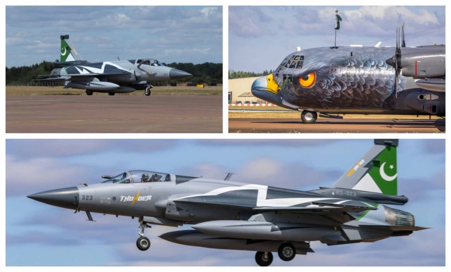 Eyes In The Skies Paf Contingent Arrives In Uk To Participate In Riat 2025