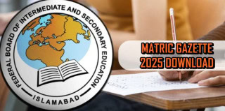 Fbise Matric Gazette Annual Exams 2025 Download