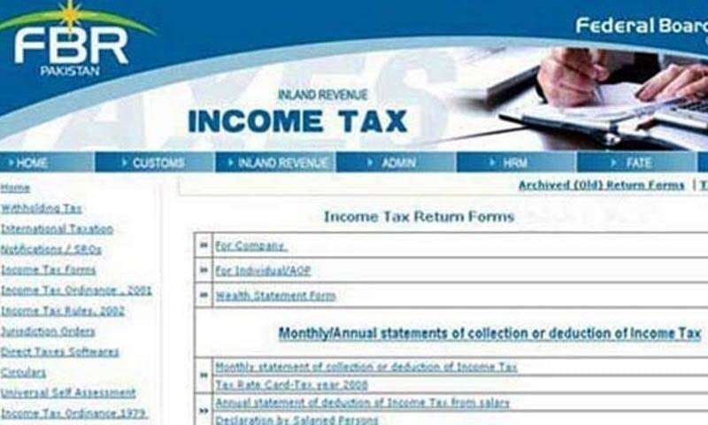 Fbr Income Tax Return 2025 Required Documents For Salaried Businessmen Revealed