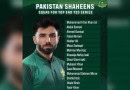 Irfan Khan To Captain Pakistan Shaheens In Top End T20 Series