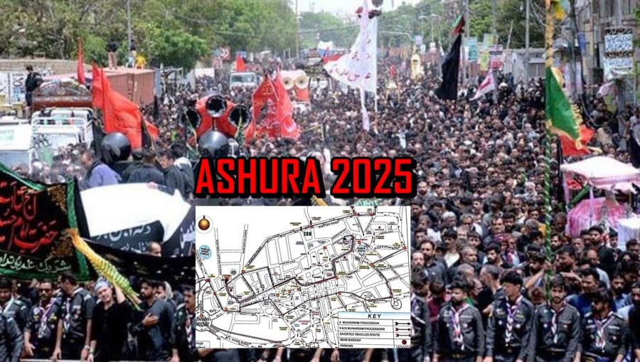 Muharram 2025 Lahore Traffic Plan For Ashura Processions