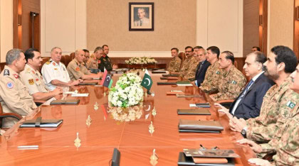 Pak Army Chief Asim Munir Libyan Chief Explore Regional Security Defence Synergy