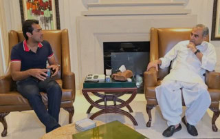 Pcb Chairman Naqvi Meets Aisam Ul Haq To Discuss Tennis Pakistan