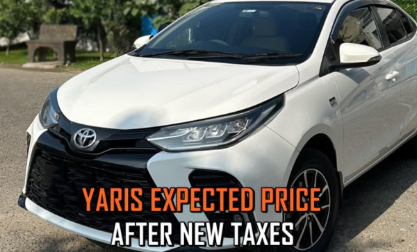Toyota Yaris 1 3 And 1 5 Expected Prices In Pakistan After New Taxes Full List Here