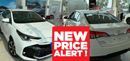 Toyota Yaris Corolla New Prices In Pakistan From July 2025 After More Taxes
