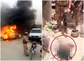 Two Killed Several Injured As Militants Storm Fc Hq Banks In Balochistans Mastung